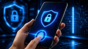 Display fingerprint lock app on android
