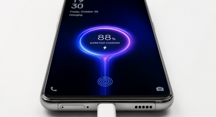 Fast charging setting on android phone