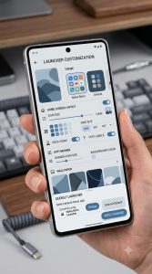 Nokia launcher setup on android