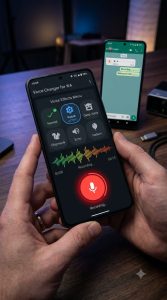 Voice changer app for whatsapp voice notes