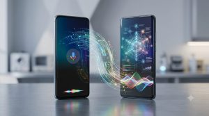 Google Assistant and Gemini on Android smartphones showing the transition to AI